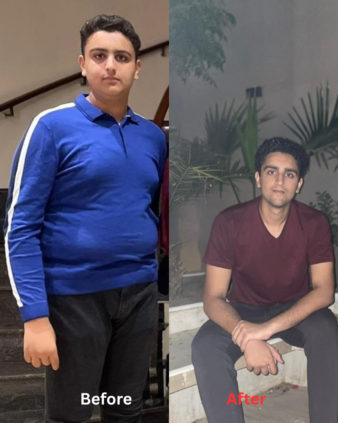 Ahmad Before and After