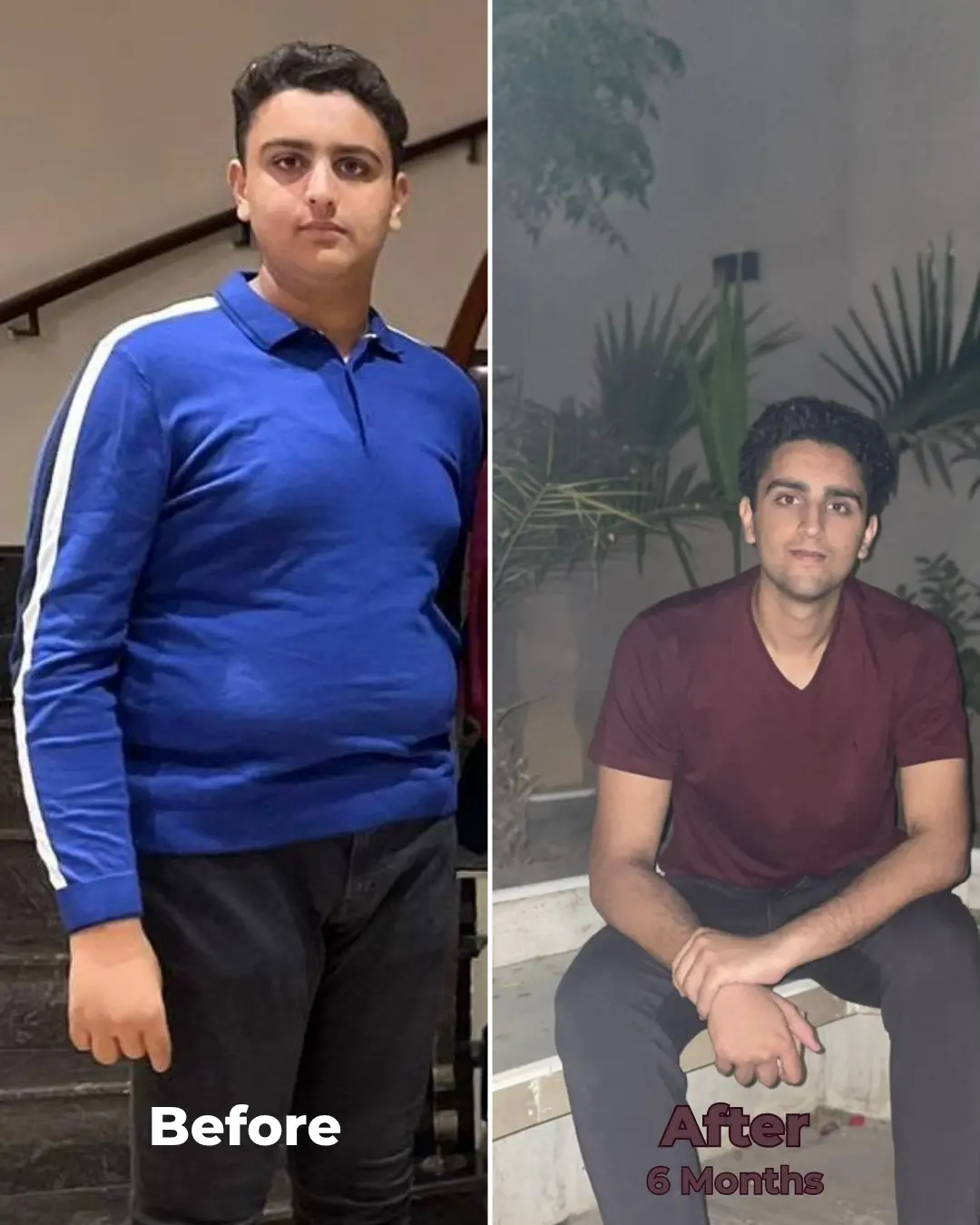 Ahmad Masood Before and After